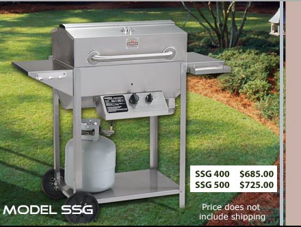 Stainless steel grill model ssg