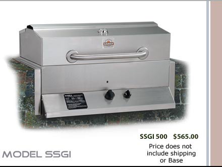 Stainless steel grill model ssgi